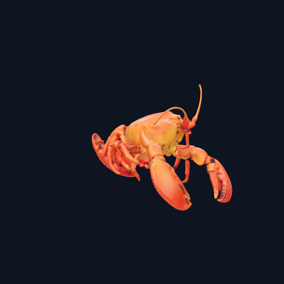 Crimson Lobster model pack